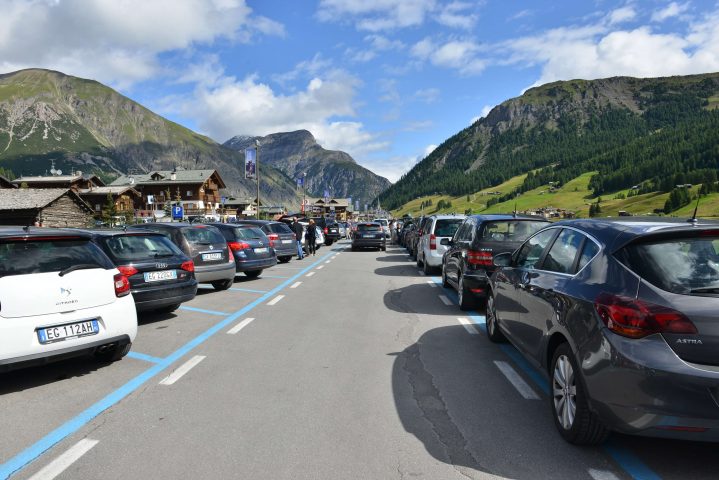 Dove parcheggiare a Livigno in estate